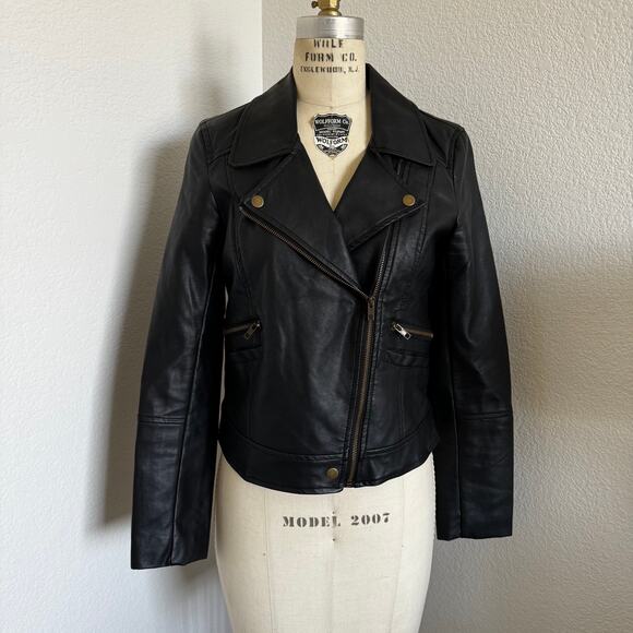 Takara Jackets & Blazers - Takara | P.U. Biker Style Jacket size S